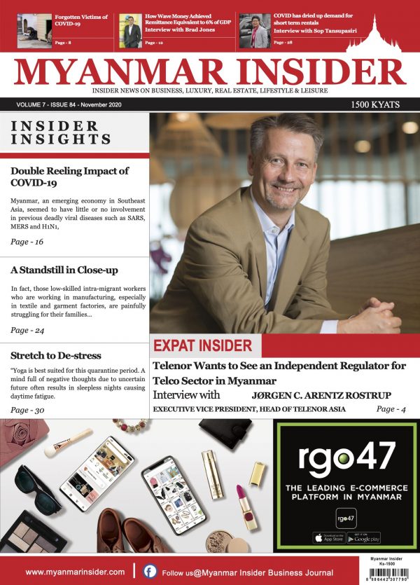Vol 7 - Issue 84 - November 2020 Edition - Myanmar Insider Business Journal